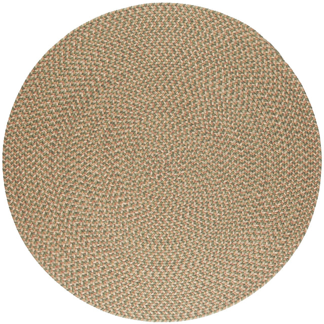 Rhody Rug Camden CD66 Basil Braided Rug - Round