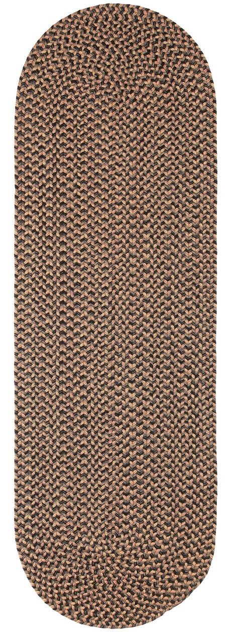 Rhody Rug Camden CD86 Shadow Braided Rug - Runner