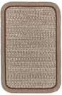 Rhody Rug Casual Comfort CC38 Mocha Braided Rug - Rectangular