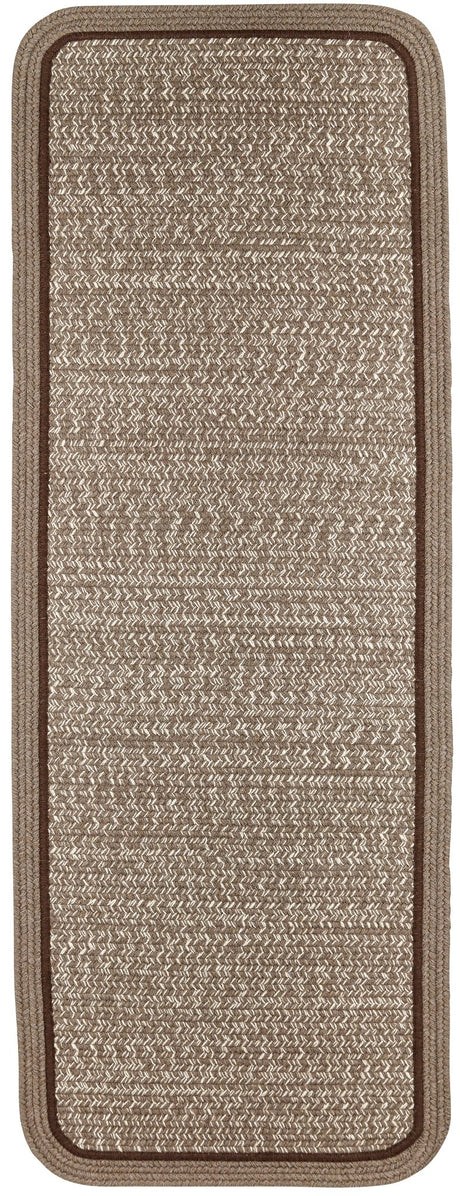 Rhody Rug Casual Comfort CC38 Mocha Braided Rug - Runner