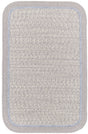 Rhody Rug Casual Comfort CC48 Silvermist Braided Rug - Rectangular