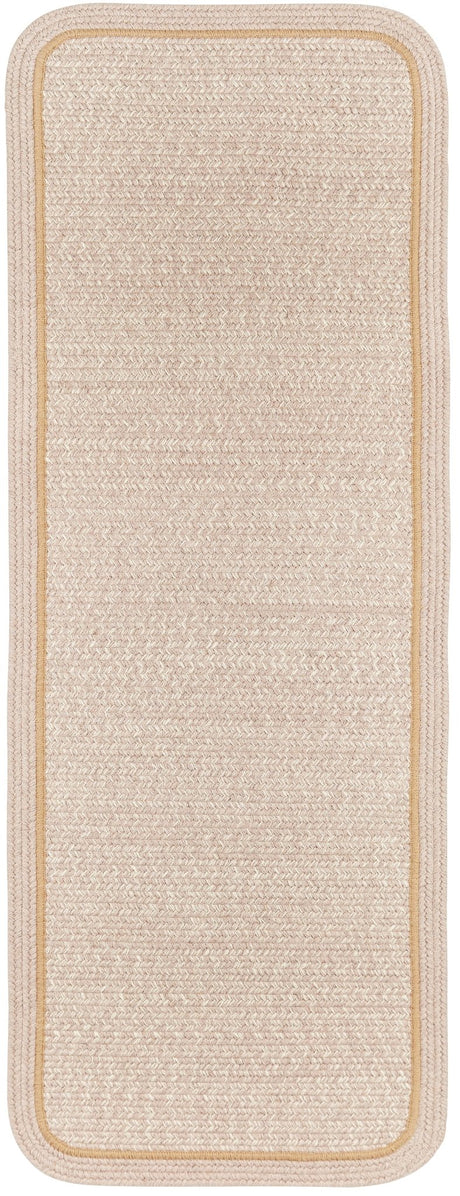 Rhody Rug Casual Comfort CC58 Sesame Braided Rug - Runner
