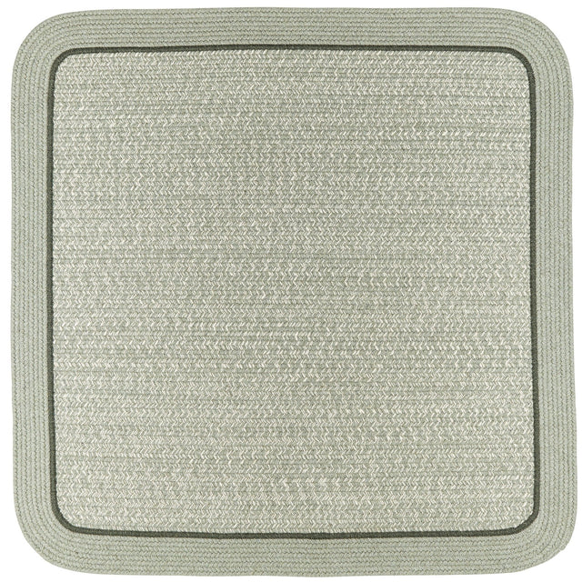Rhody Rug Casual Comfort CC68 Mistletoe Braided Rug - Square