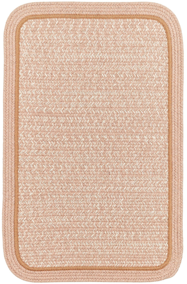 Rhody Rug Casual Comfort CC78 Rosewood Braided Rug - Rectangular