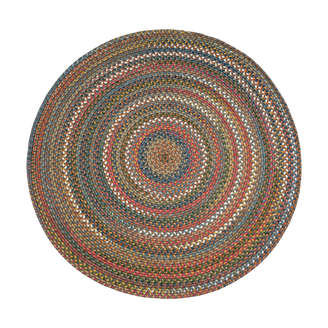 Rhody Rug Country Jewel CJ35 Bronze Braided Rug - Round