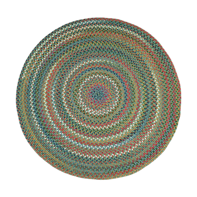 Rhody Rug Country Jewel CJ65 Peridot Braided Rug - Round