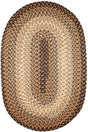 Rhody Rug Easy Living EL33 Taupetone Braided Rug - Oval