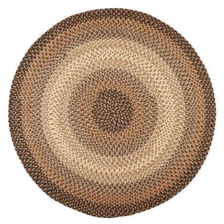 Rhody Rug Easy Living EL33 Taupetone Braided Rug - Round