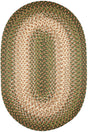 Rhody Rug Easy Living EL63 Herb Garden Braided Rug - Oval