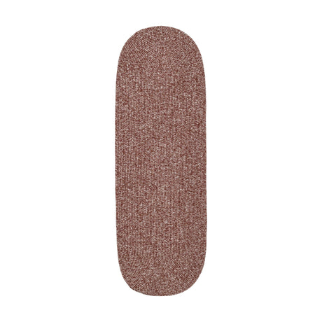 Rhody Rug Elegance EG42 Earthy Terracotta Braided Rug - Runner