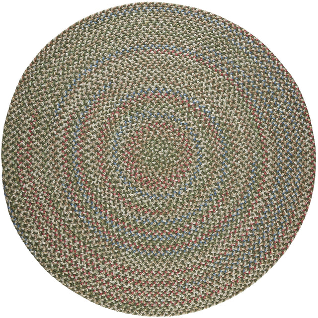 Rhody Rug Katie KA63 Sage Braided Rug - Round