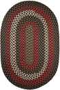 Rhody Rug Manhattan MA34 Velvet Braided Rug - Oval