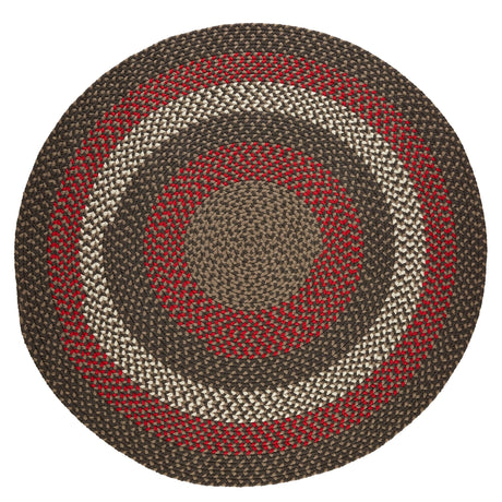 Rhody Rug Manhattan MA34 Velvet Braided Rug - Round