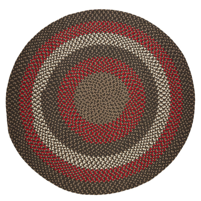 Rhody Rug Manhattan MA34 Velvet Braided Rug - Round