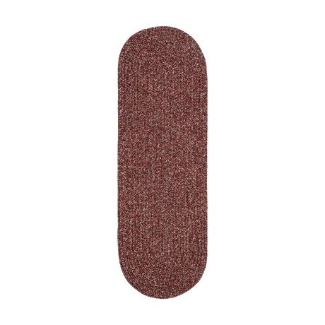 Rhody Rug Sandi SA48 Sangria Braided Rug - Runner