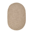 Rhody Rug Sandi SA58 Oatmeal Braided Rug - Oval