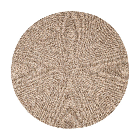 Rhody Rug Sandi SA58 Oatmeal Braided Rug - Round