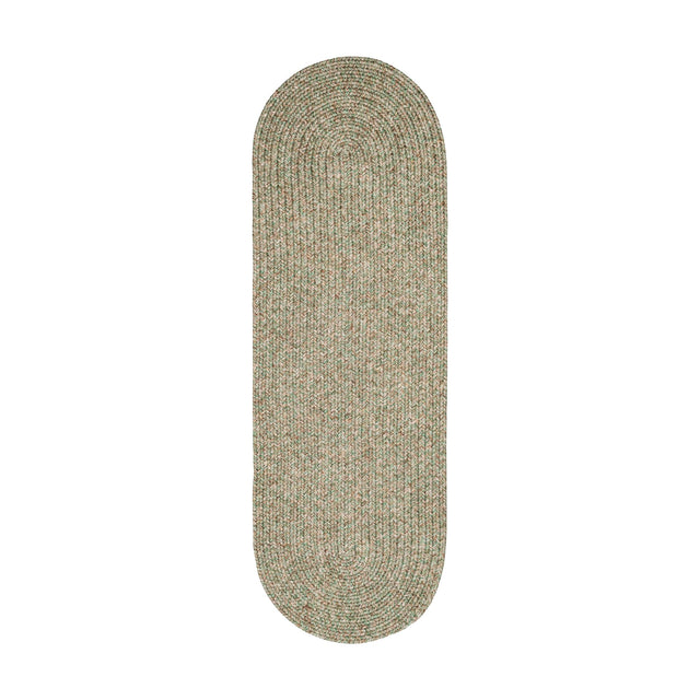 Rhody Rug Sandi SA68 Bayleaf Braided Rug - Runner