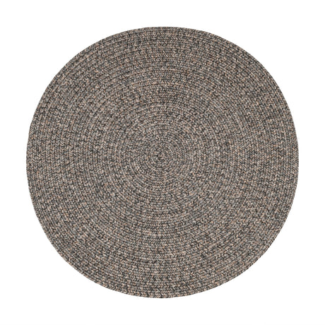 Rhody Rug Sandi SA88 Graphite Braided Rug - Round