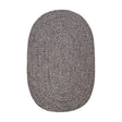 Rhody Rug Sandi SA98 Denim Braided Rug - Oval
