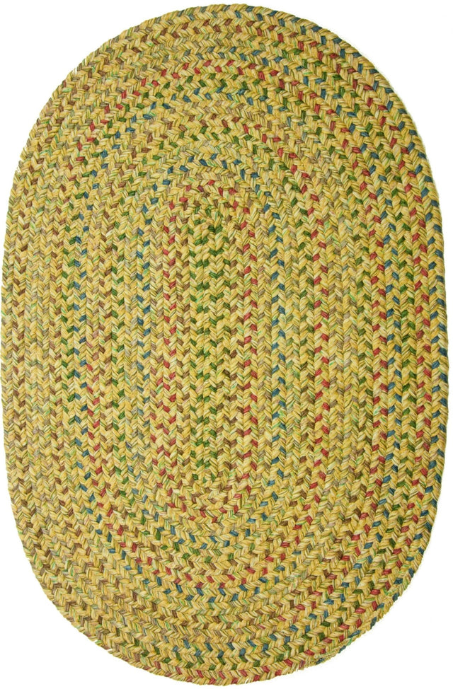 Rhody Rug Sophia SO55 Sand Natural Braided Rug - Oval