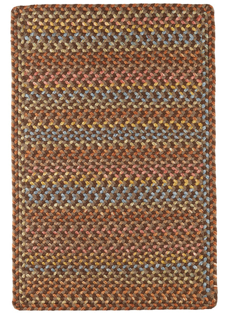 Rhody Rug Woodstock WO31 Hickory Braided Rug - Rectangular
