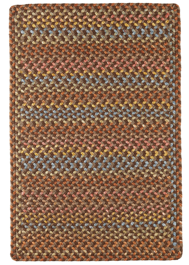 Rhody Rug Woodstock WO31 Hickory Braided Rug - Rectangular