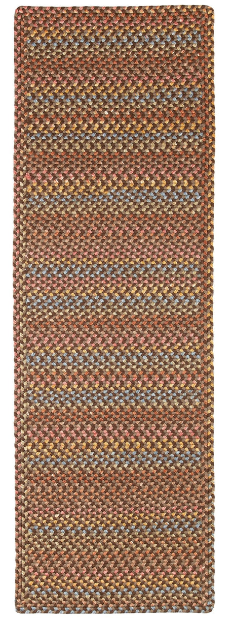 Rhody Rug Woodstock WO31 Hickory Braided Rug - Runner