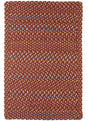 Rhody Rug Woodstock WO41 Maroon Braided Rug - Rectangular