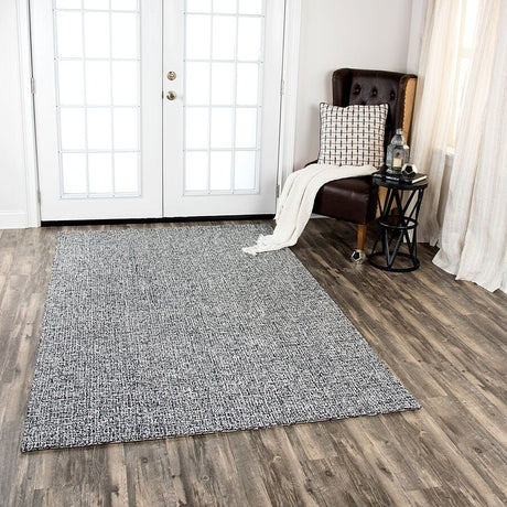 Rizzy Brindleton Br223B Black / White Rugs.