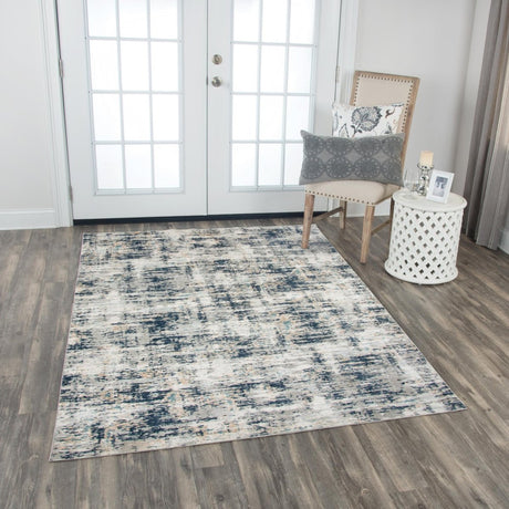 Rizzy Chelsea Chs105 Ivory/Teal Rugs.