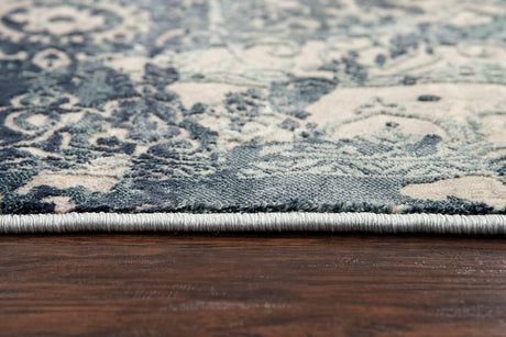 Rizzy Chelsea Chs107 Gray / Teal Rugs - Rizzy - chschs10733893156