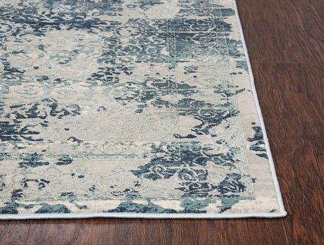 Rizzy Chelsea Chs107 Gray / Teal Rugs - Rizzy - chschs10733893156