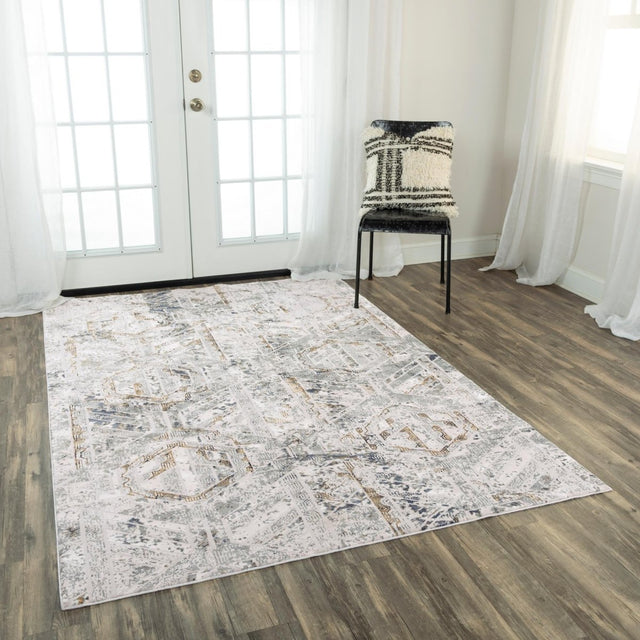 Rizzy Emerge Emg924 Stone/Beige Rugs.