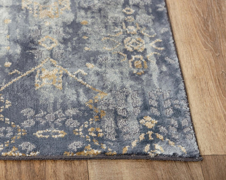 Rizzy Emerge Emg925 Gold/Charcoal Rugs.