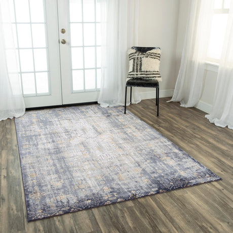 Rizzy Emerge Emg925 Gold/Charcoal Rugs.