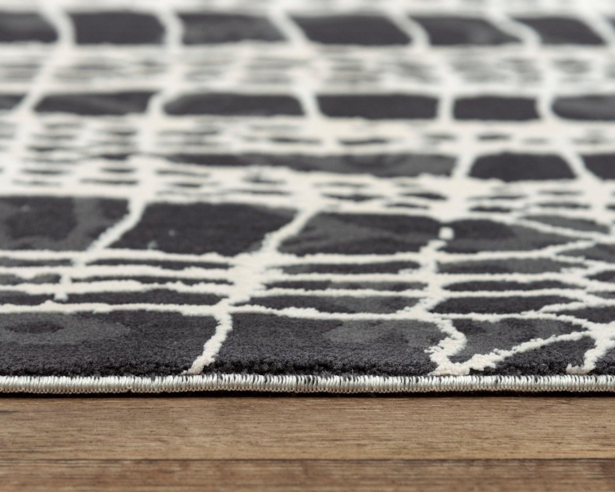 Rizzy Emerge Emg926 Beige/Black Rugs.