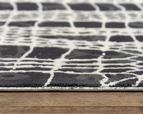 Rizzy Emerge Emg926 Beige/Black Rugs.