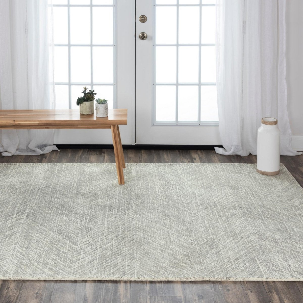 Rizzy Etchings Etc104 Gray Rugs.