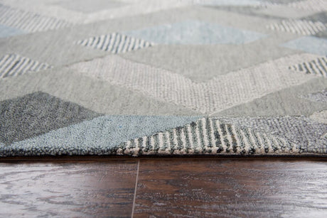 Rizzy Idyllic Id927A Natural, Gray, Dark Gray, Light Gray Rugs.