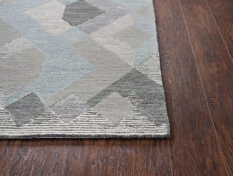 Rizzy Idyllic Id927A Natural, Gray, Dark Gray, Light Gray Rugs.