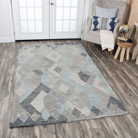 Rizzy Idyllic Id927A Natural, Gray, Dark Gray, Light Gray Rugs.