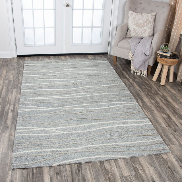 Rizzy Idyllic Id968A Gray, Natural, Brown Rugs.