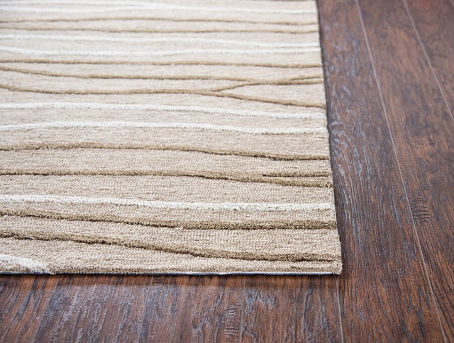 Rizzy Idyllic Id969A Natural, Brown, Medium Brown Rugs.