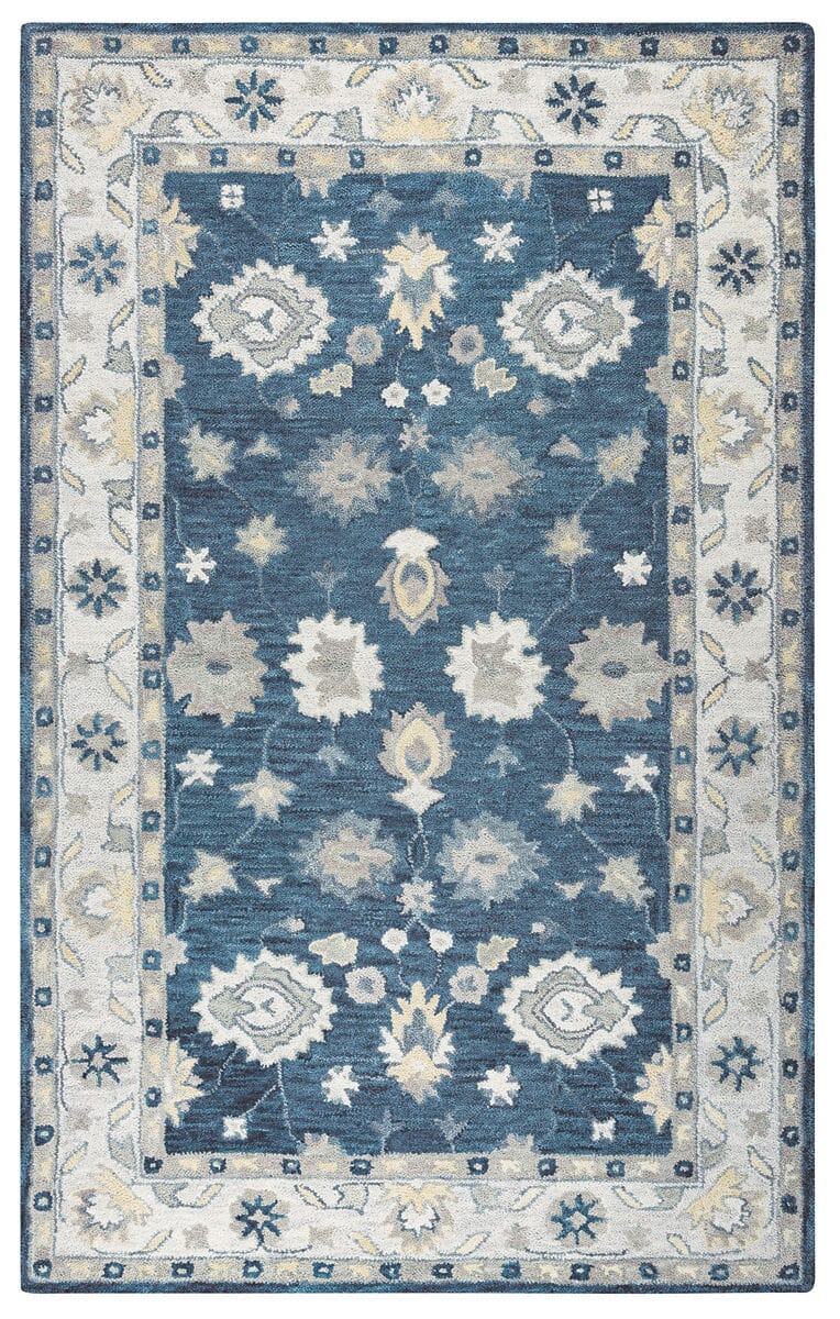 Rizzy Leone Lo-9993 Blue Rugs.