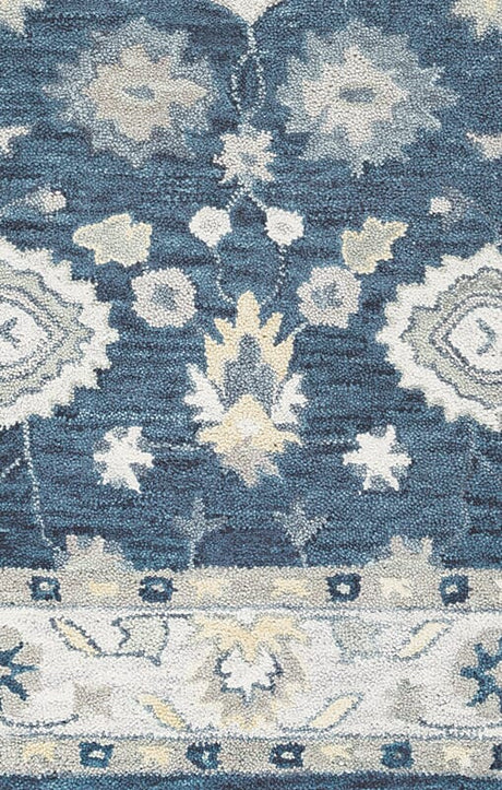 Rizzy Leone Lo-9993 Blue Rugs.