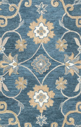 Rizzy Leone Lo9985 Blue Rugs.