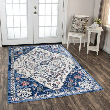 Rizzy Marquise Mrq850 Blue Rug.