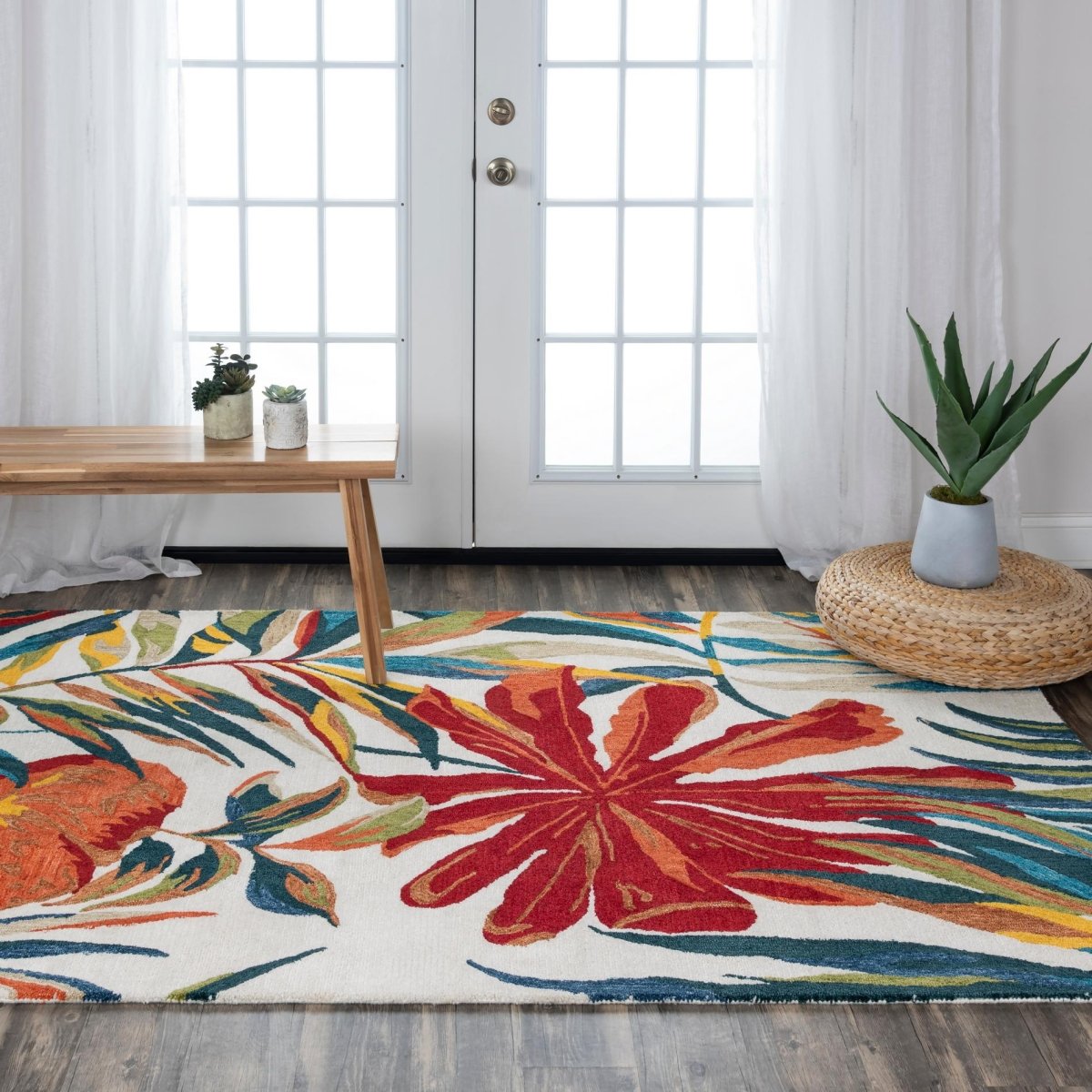 Rizzy Miramar Mir970 Ivory Rugs.