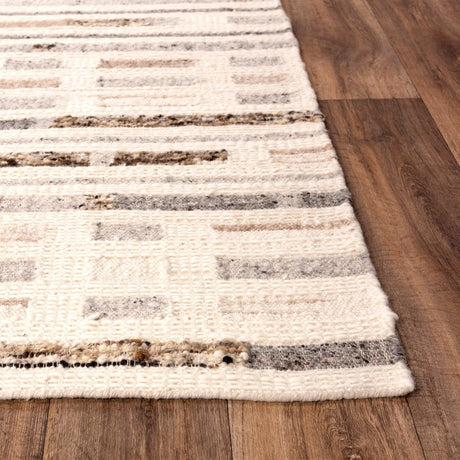 Rizzy Nova Nva945 Silver/Ivory Rug.